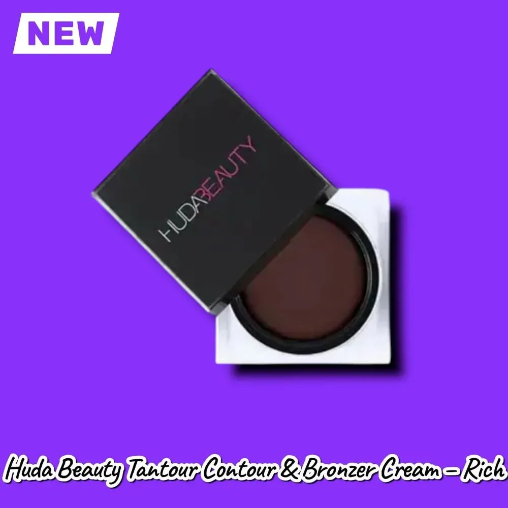 New NIB Huda Beauty Tantour Contour & Bronzer Cream – Rich – 0.38 oz